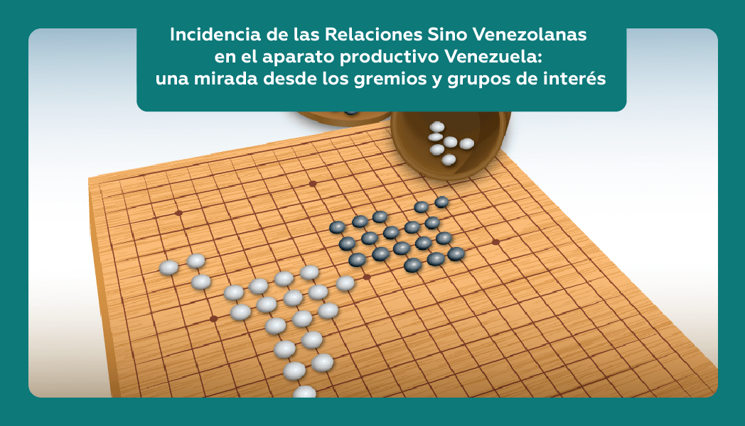 Incidencia de las Relaciones Sino Venezolanas en el aparato productivo de Venezuela: una mirada desde los gremios y grupos de interés