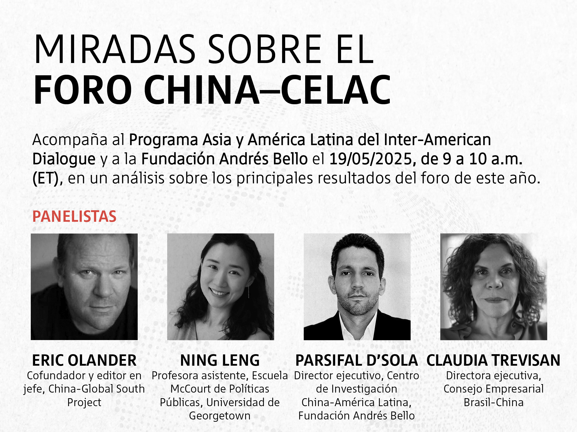 Miradas sobre el Foro China - CELAC