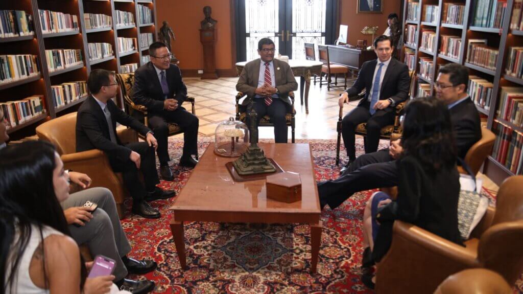 Encuentro bilateral entre Cordex y el Banco de China