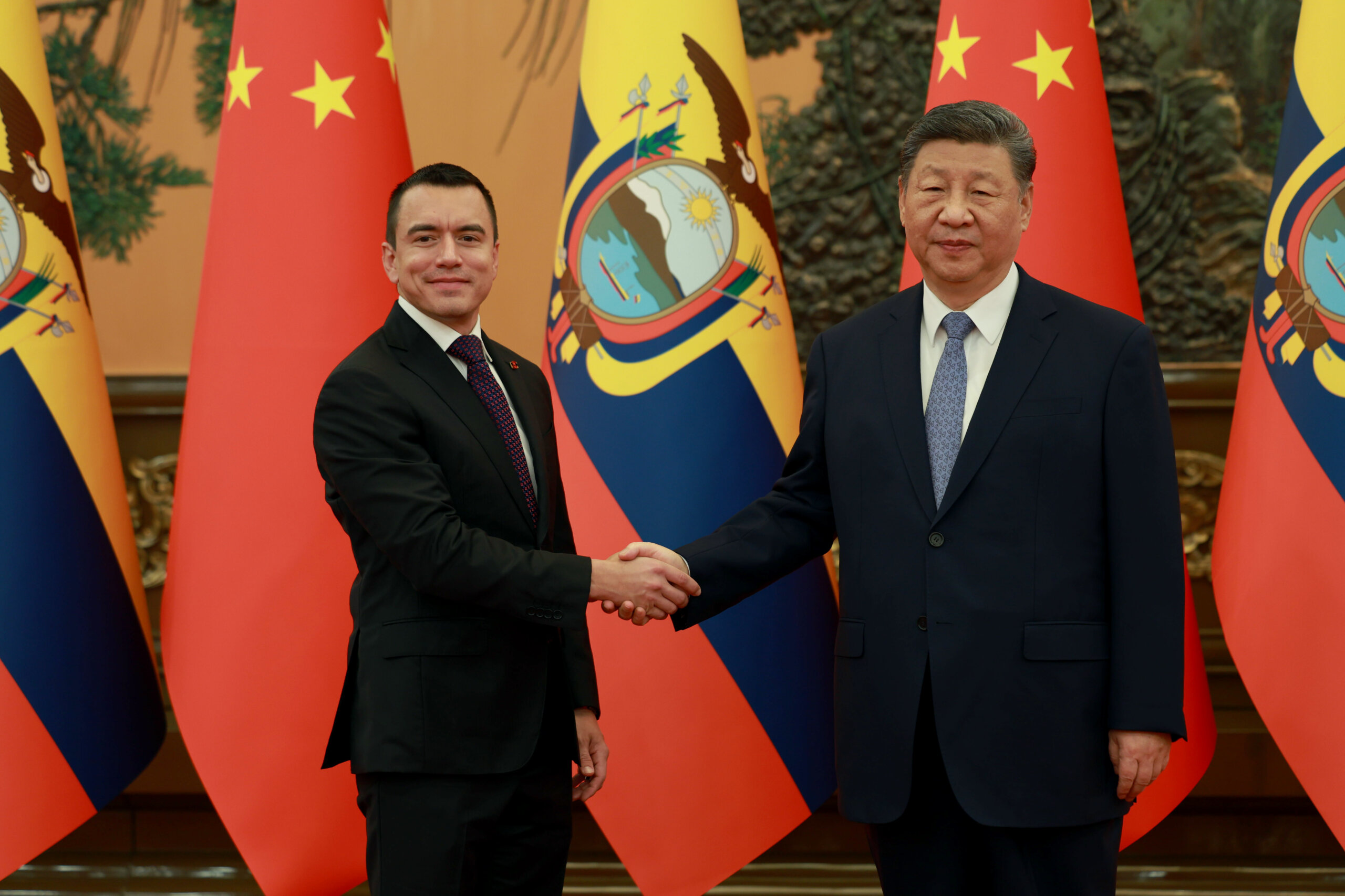 Ecuador y China firman plan de cooperación para promover la iniciativa de la Franja y la Ruta