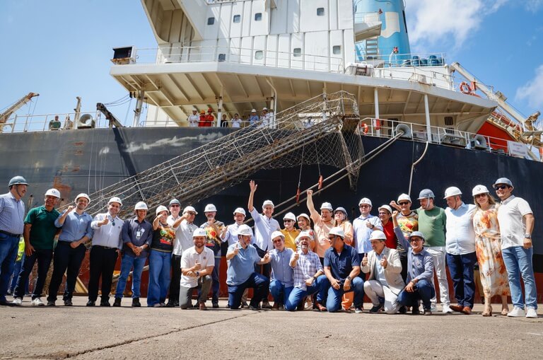 Brasil y China inauguran nueva ruta marítima desde Amapá