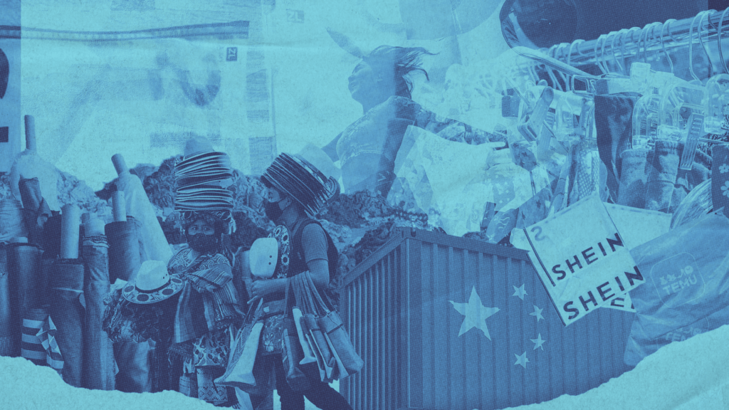 Análisis del impacto del fast fashion chino en América Latina y cómo plataformas como Shein y Temu combinan consumo, poder blando y efectos sociales.